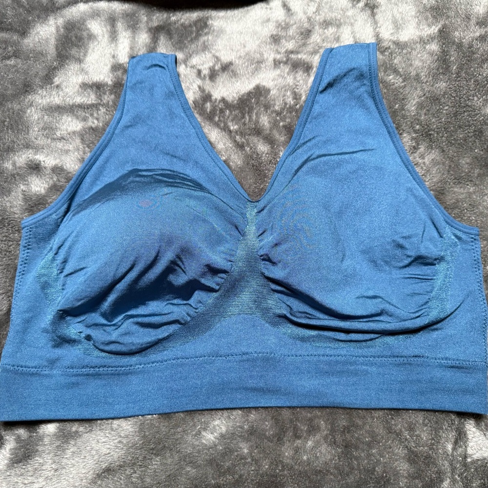 Truekind 2x Atlantic blue bralette
